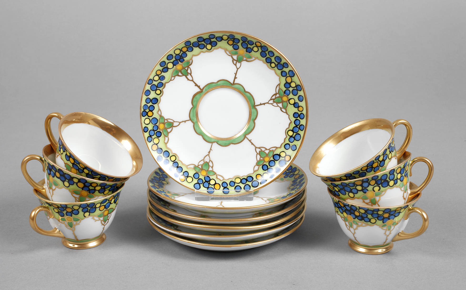 Moschendorf sechs Mokkatassen