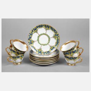 Moschendorf sechs Mokkatassen