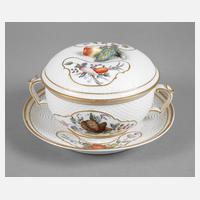 Nymphenburg Deckelterrine mit Presentoire111