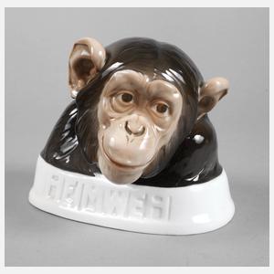 Rosenthal Affenbüste ”Heimweh”