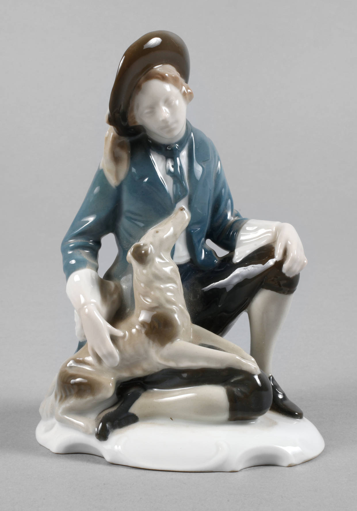 Rosenthal Schäfer mit Hund