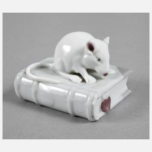 Thüringen Mäuschen auf Buch