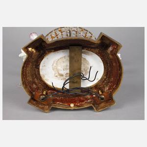 Tischlampe mit Bronzemontierung