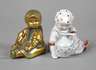 Zsolnay Pecs zwei Kinderfiguren