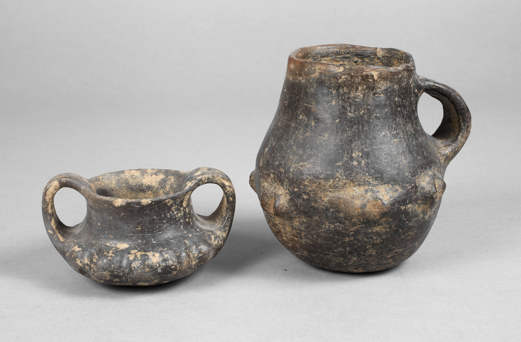 Zwei Teile Ausgrabungen