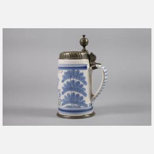 Bayreuther Fayence Walzenkrug