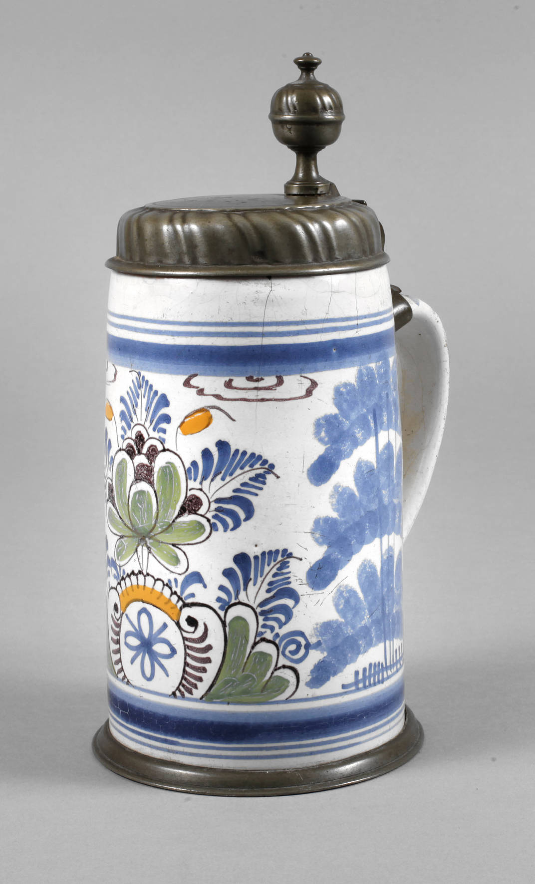 Bayreuther Fayence Walzenkrug