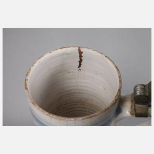 Bayreuther Fayence Walzenkrug