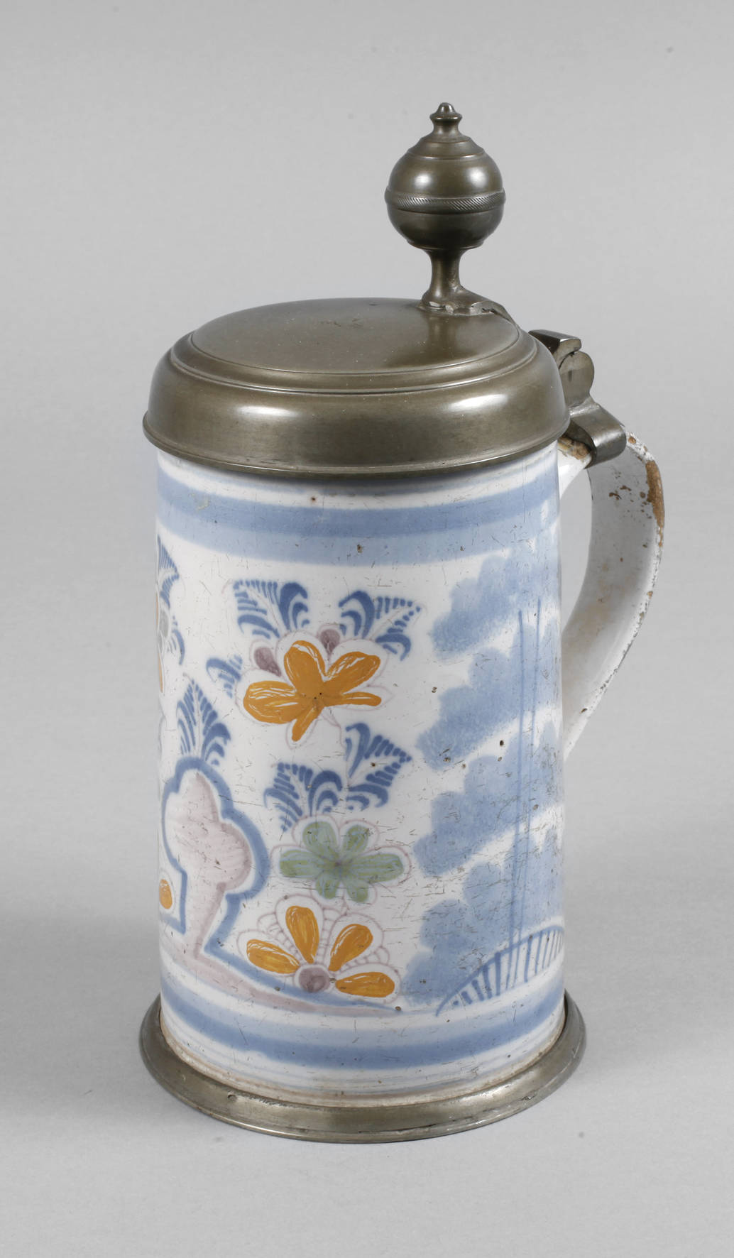 Bayreuther Fayence Walzenkrug