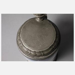 Bayreuther Fayence Walzenkrug