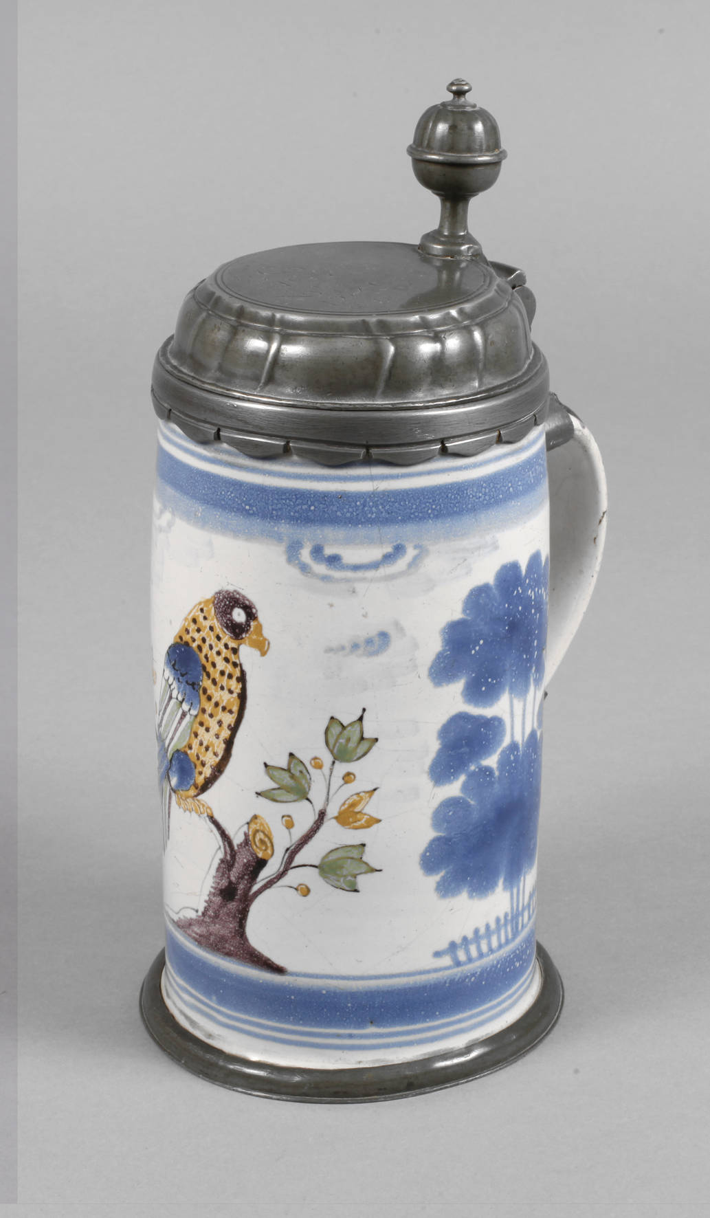 Bayreuther Fayence Walzenkrug