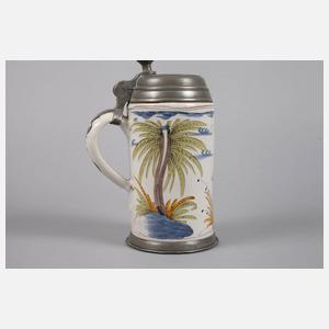 Fayence Walzenkrug Rheinsberg