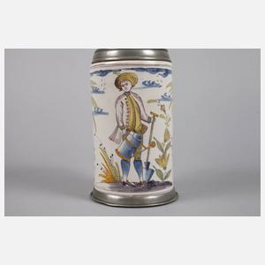 Fayence Walzenkrug Rheinsberg