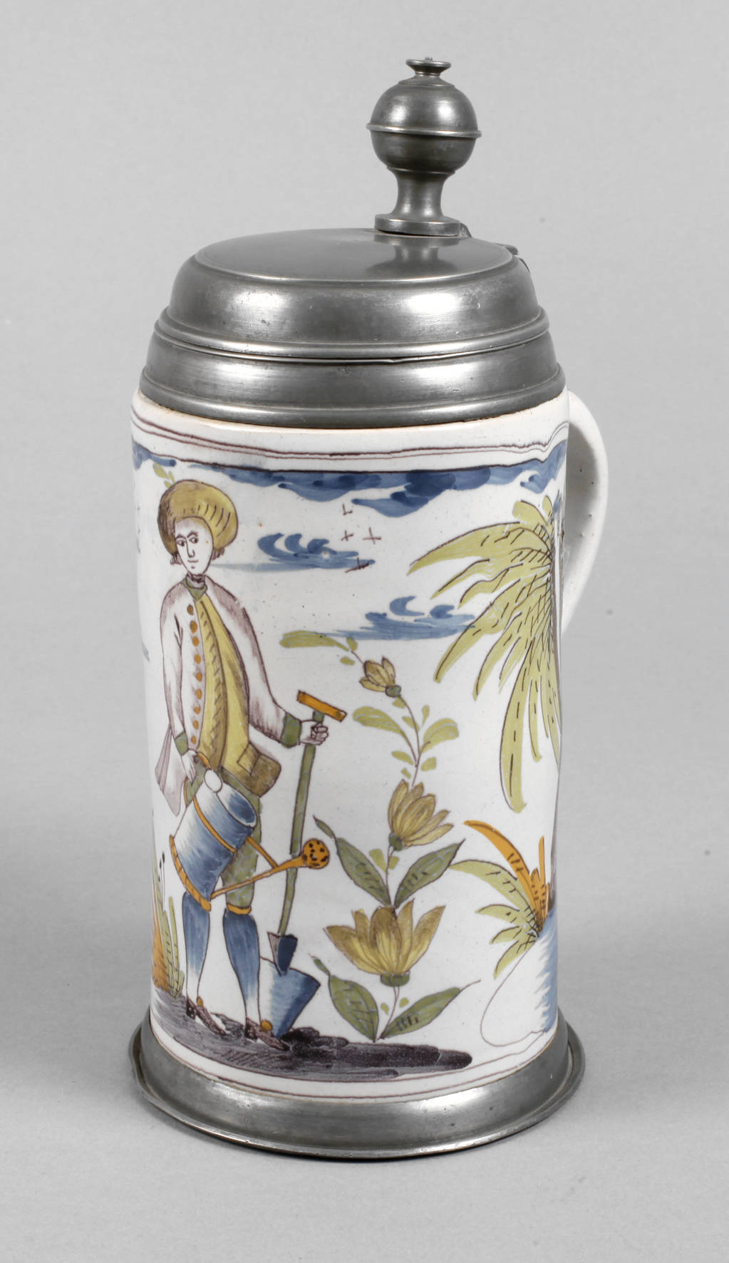 Fayence Walzenkrug Rheinsberg