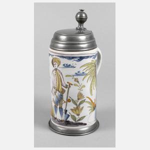 Fayence Walzenkrug Rheinsberg