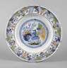 Großer Fayenceteller