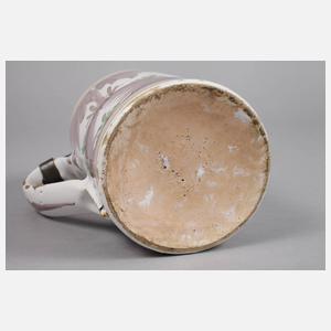 Hannoversch Mündner Fayence Walzenkrug