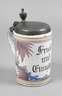 Hannoversch Mündner Fayence Walzenkrug