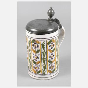 Bayreuther Fayence Walzenkrug