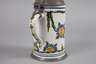 Schrezheimer Fayence Walzenkrug