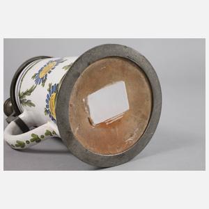 Schrezheimer Fayence Walzenkrug