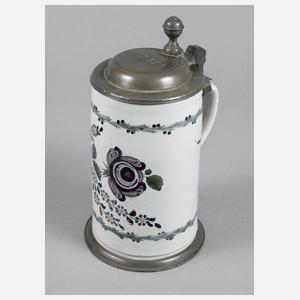 Schrezheimer Fayence Walzenkrug