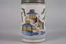 Thüringer Fayence Walzenkrug