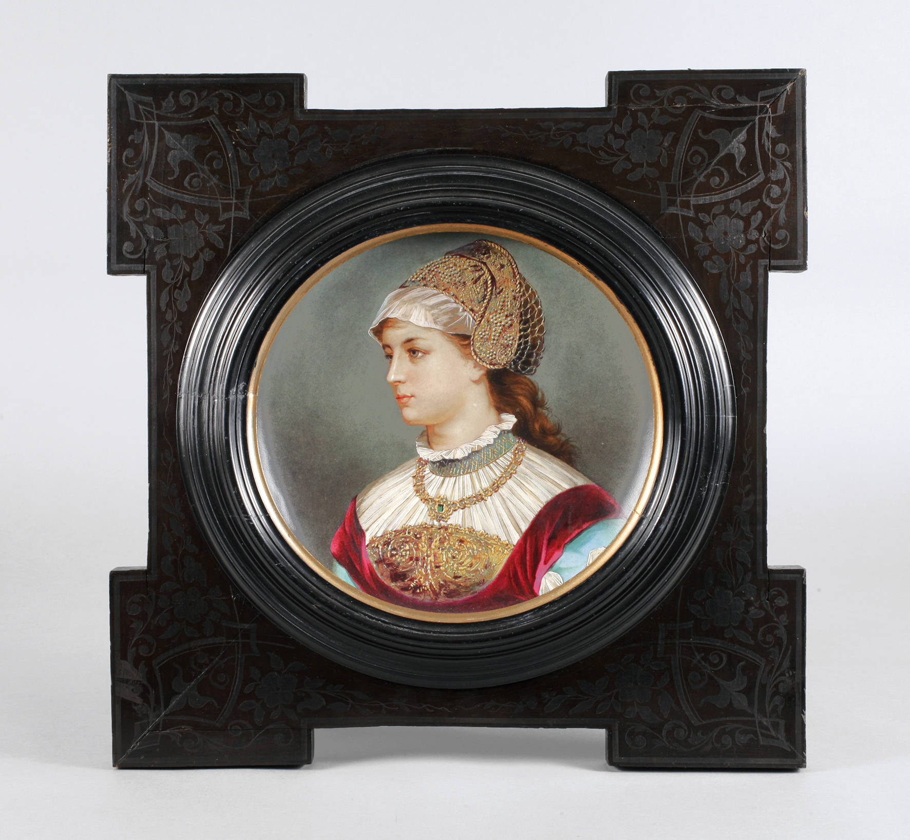 Bildplatte im Renaissance Rahmen