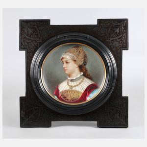 Bildplatte im Renaissance Rahmen