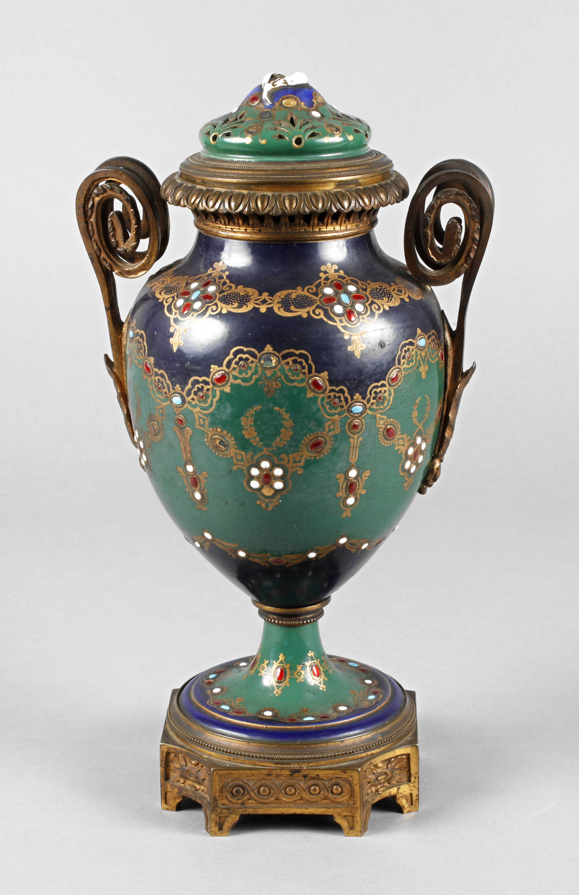 Sevres montierte Historismusvase wohl