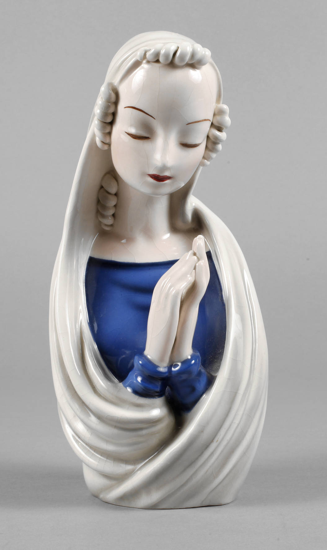 Goldscheider Wien Büste ”Ave Maria”