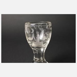 Freimaurer Glas