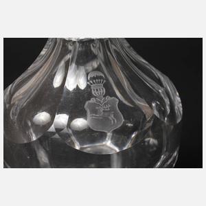 Karaffe aus Adelsbesitz