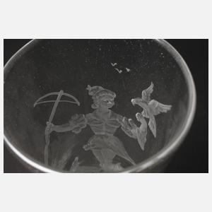 Stangenvase Falknerin