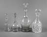 Vier Kristallkaraffen