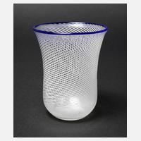 Fadenglas mit Blaurand111
