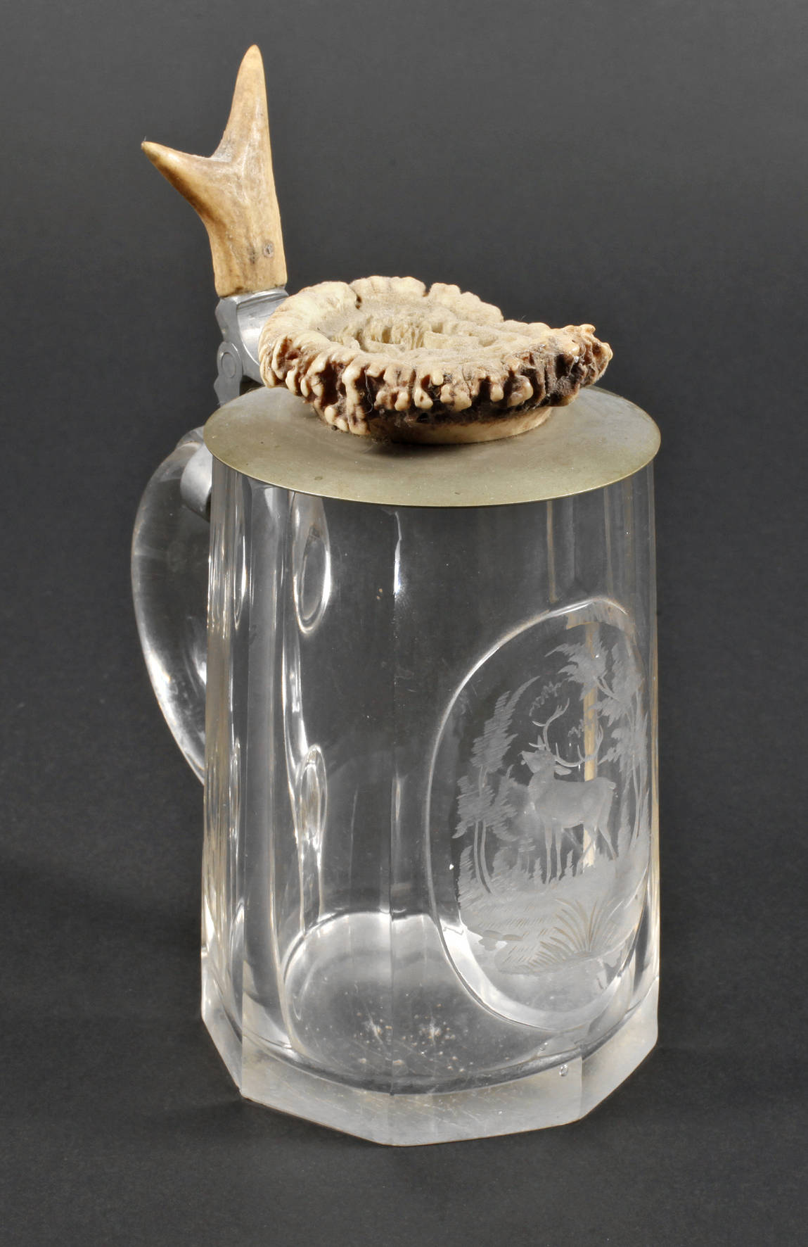 Jagddlicher Bierkrug Historismus