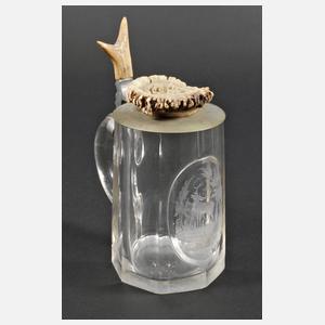 Jagddlicher Bierkrug Historismus