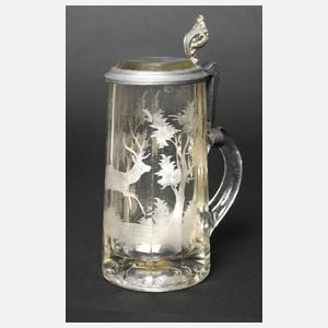 Jagdlicher Bierkrug Historismus