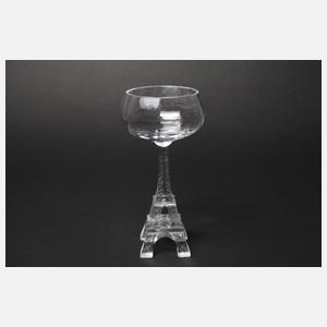 Sechs Sektschalen Eifelturm