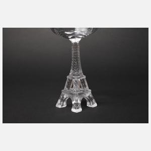 Sechs Sektschalen Eifelturm