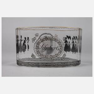 Steinschönau Schale Franz Schuberth