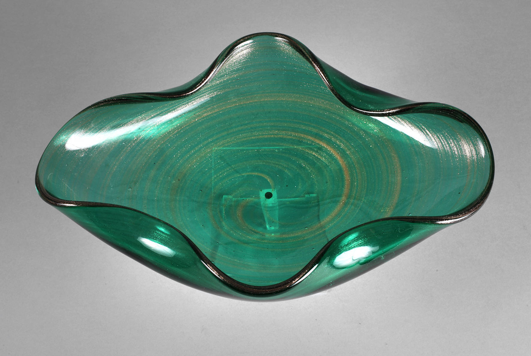 Murano Schale Kupferaventurin