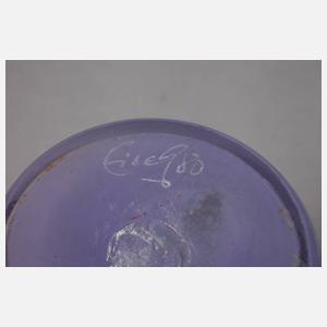 Erwin Eisch zwei Vasen Studioglas