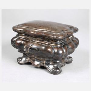 Barocke Zuckerdose Silber