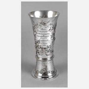 Silber Vase Historismus