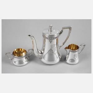 Mokkakernstück Silber