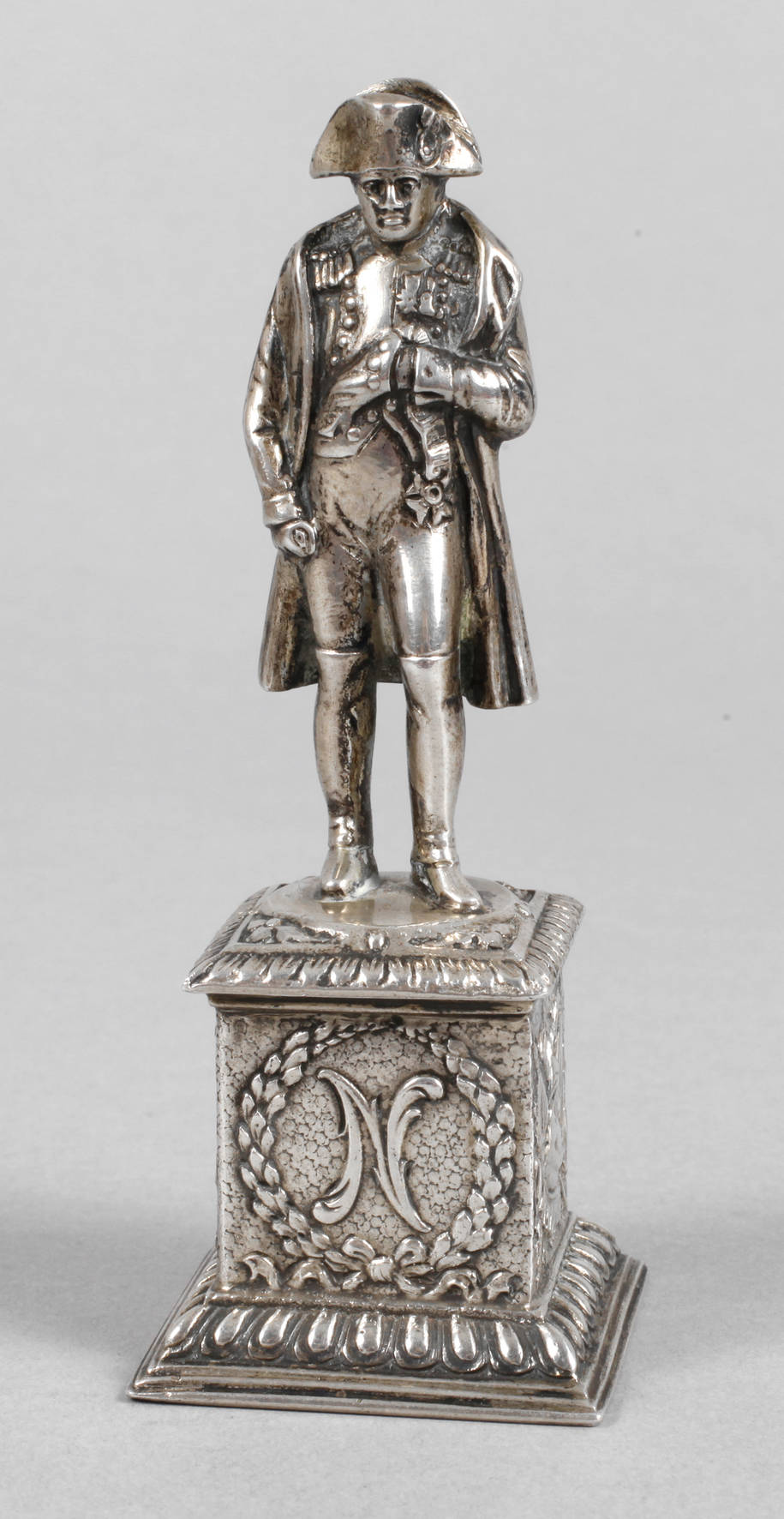 Silberfigur Napoleon