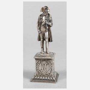 Silberfigur Napoleon