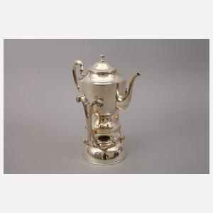 Übergroßes Silberservice